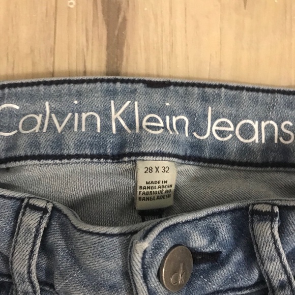 Calvein Klein Jeans 28*32 light washed - Picture 4 of 8
